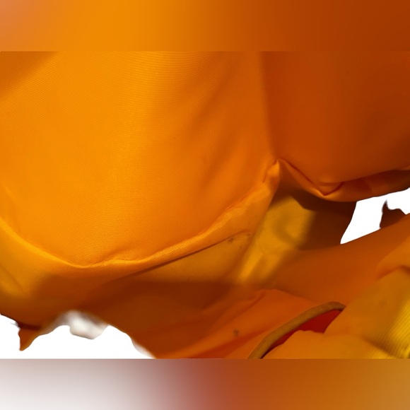 HTF JESSICA SIMPSON OFF-WHITE SNAKESKIN HANDBAG PURSE, WITH YELLOW INTERIOR. - Picture 6 of 10